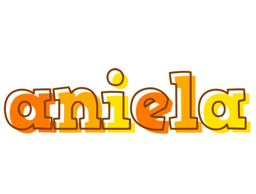 Aniela desert logo