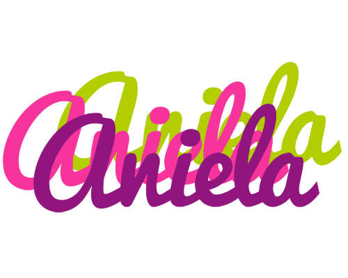 Aniela flowers logo