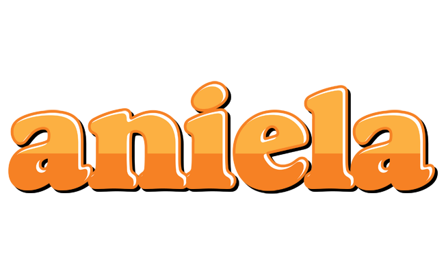 Aniela orange logo