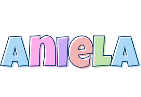 Aniela pastel logo