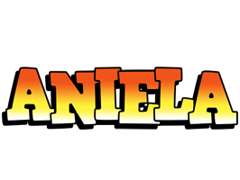 Aniela sunset logo