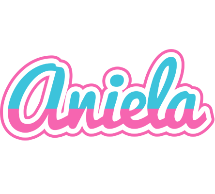 Aniela woman logo