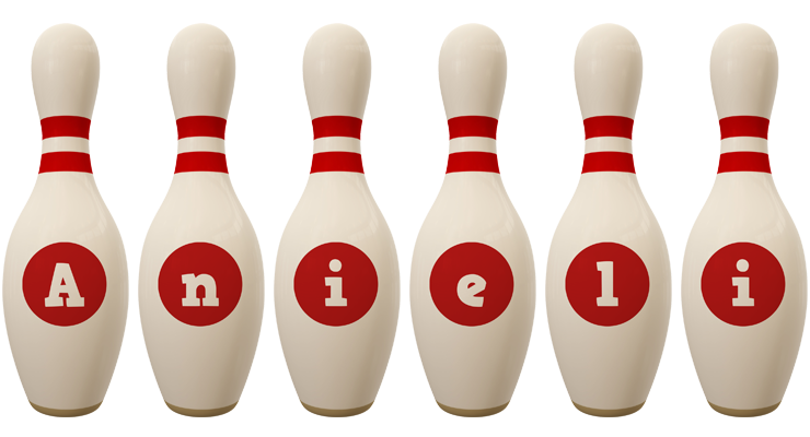 Anieli bowling-pin logo