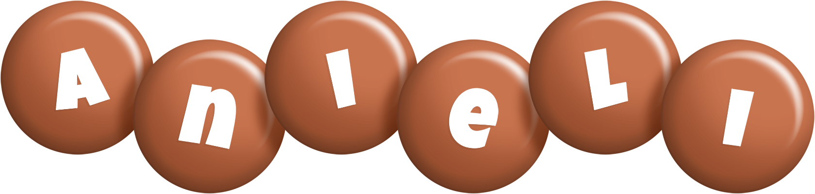 Anieli candy-brown logo