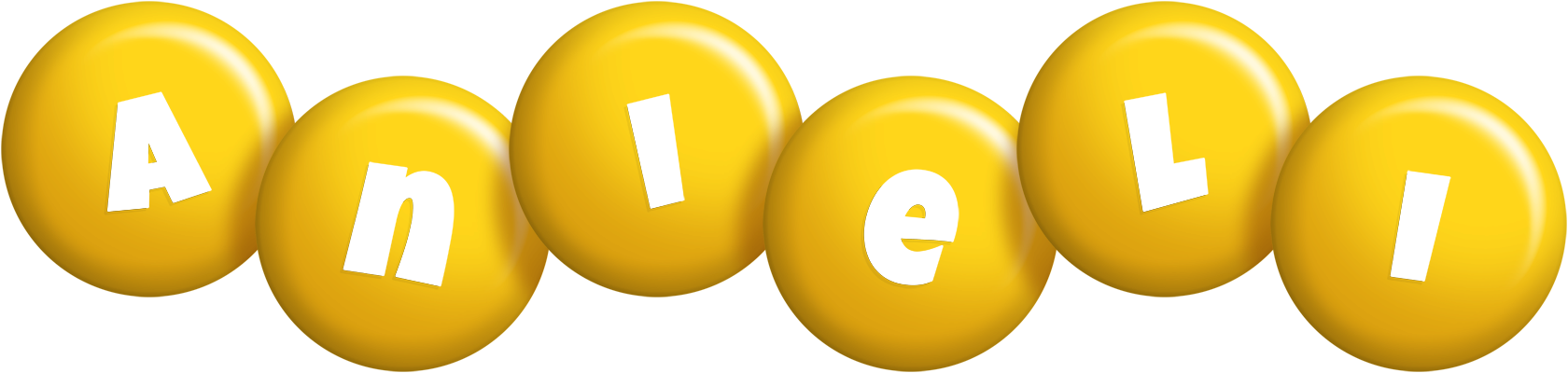 Anieli candy-yellow logo