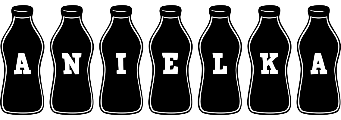 Anielka bottle logo