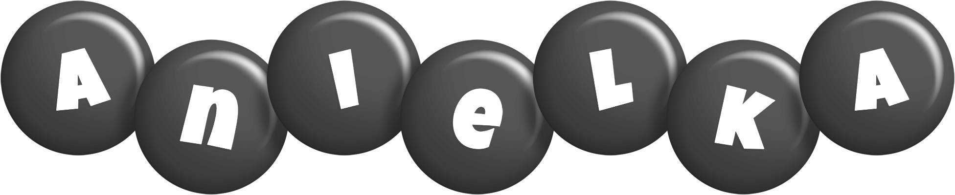 Anielka candy-black logo
