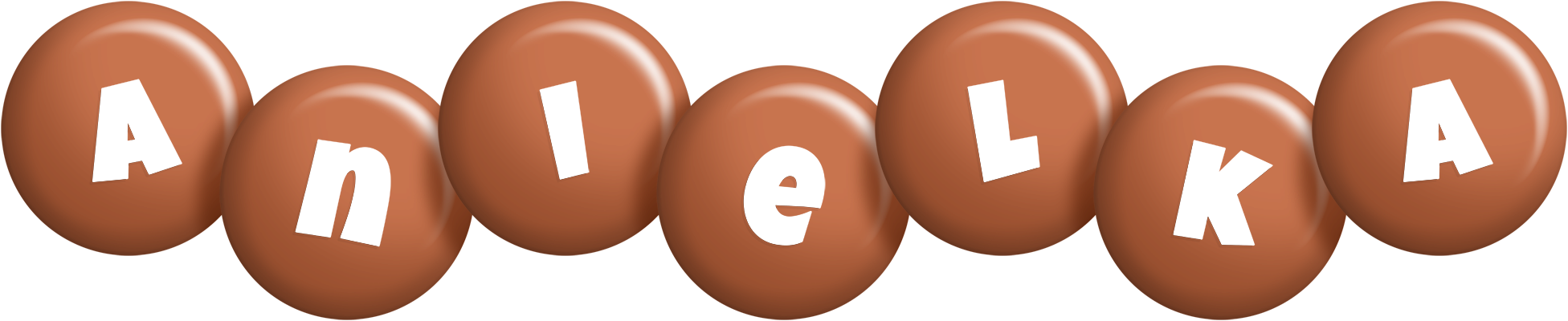 Anielka candy-brown logo