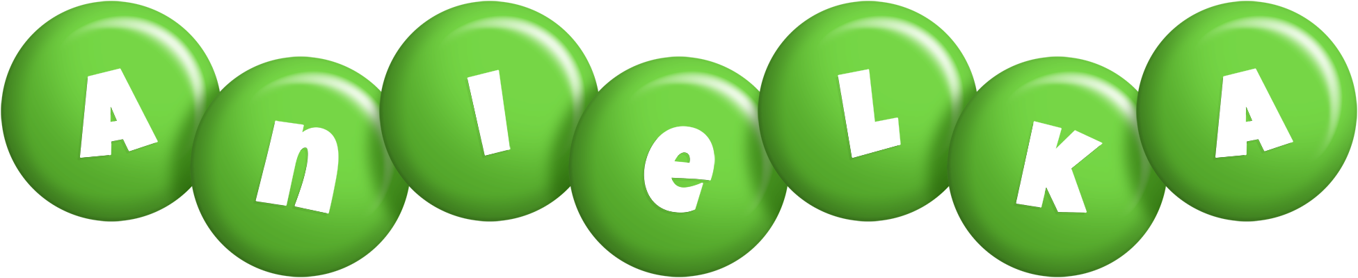 Anielka candy-green logo