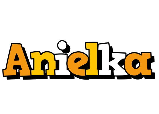 Anielka cartoon logo