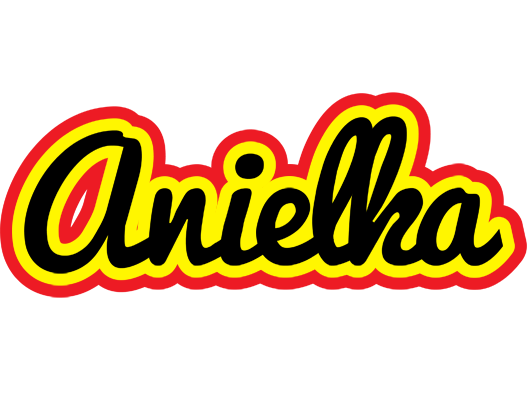 Anielka flaming logo