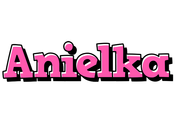 Anielka girlish logo