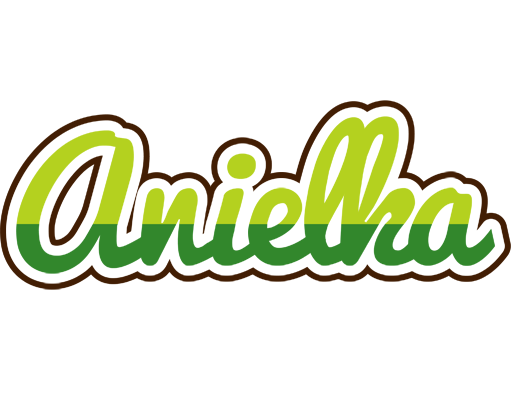 Anielka golfing logo
