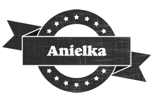 Anielka grunge logo