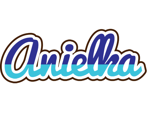 Anielka raining logo