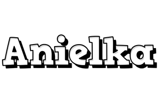 Anielka snowing logo