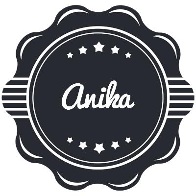 Anika badge logo