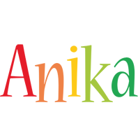 Anika birthday logo