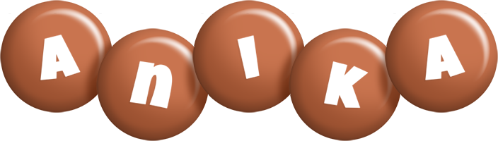 Anika candy-brown logo