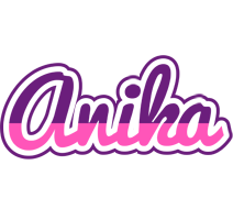 Anika cheerful logo