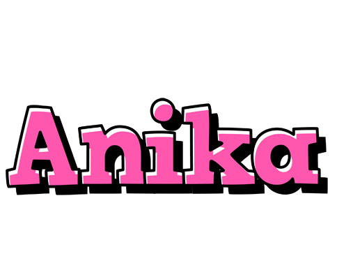 Anika girlish logo