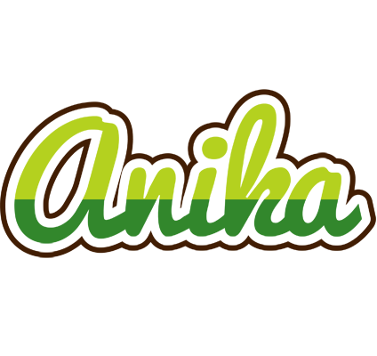 Anika golfing logo