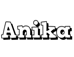 Anika snowing logo