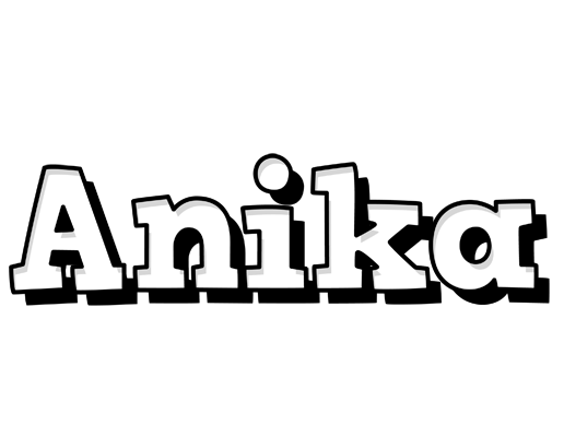Anika snowing logo