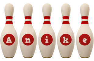 Anike bowling-pin logo