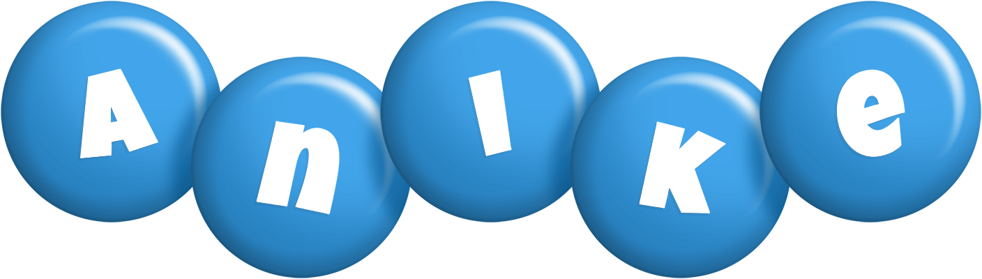 Anike candy-blue logo