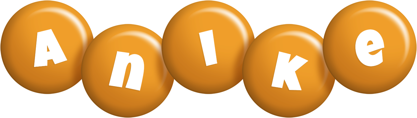 Anike candy-orange logo