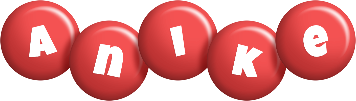 Anike candy-red logo