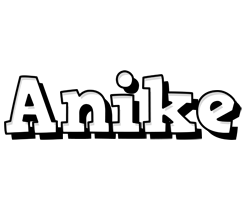 Anike snowing logo