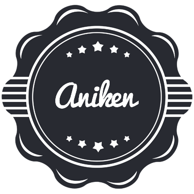 Aniken badge logo