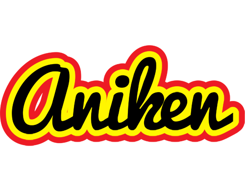 Aniken flaming logo