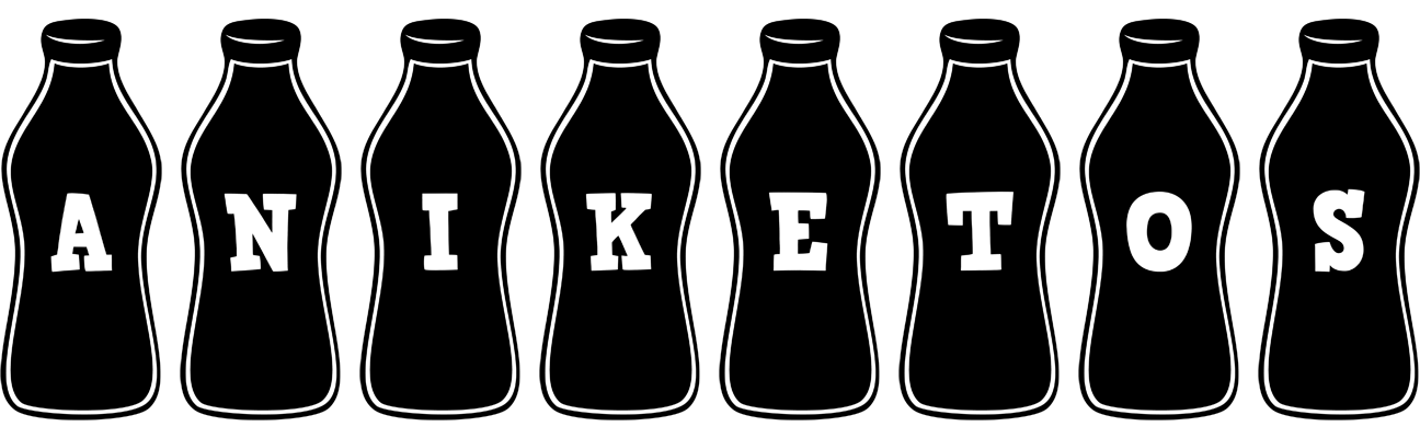 Aniketos bottle logo