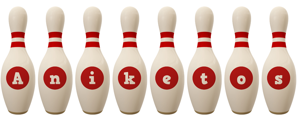 Aniketos bowling-pin logo