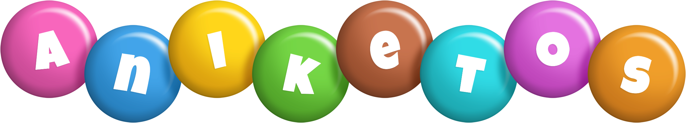 Aniketos candy logo