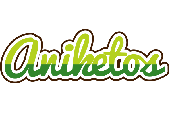 Aniketos golfing logo