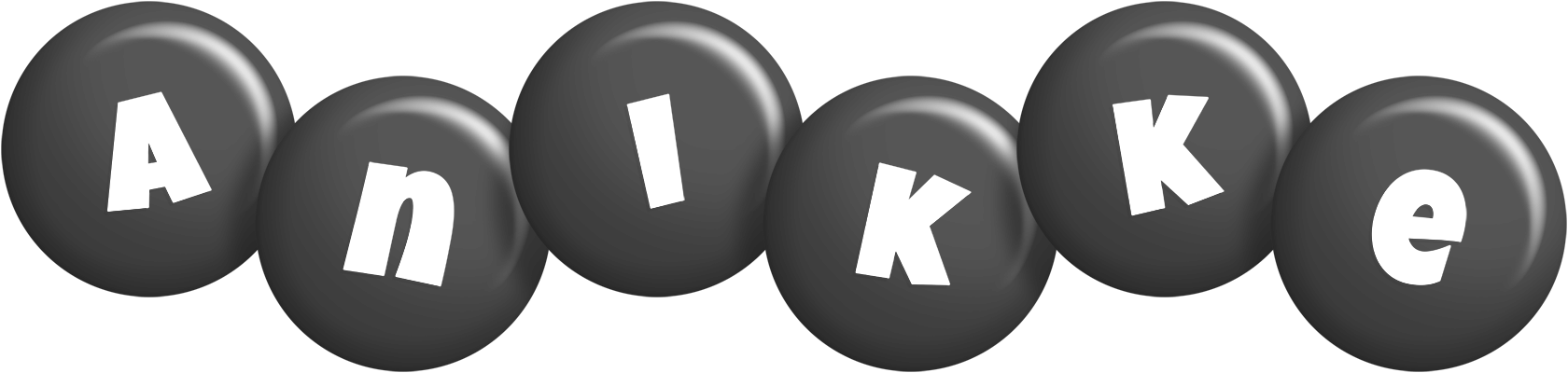 Anikke candy-black logo