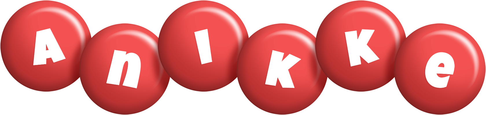 Anikke candy-red logo