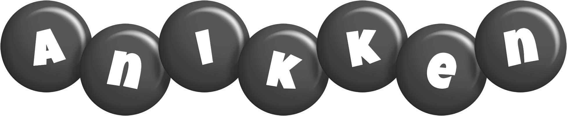 Anikken candy-black logo