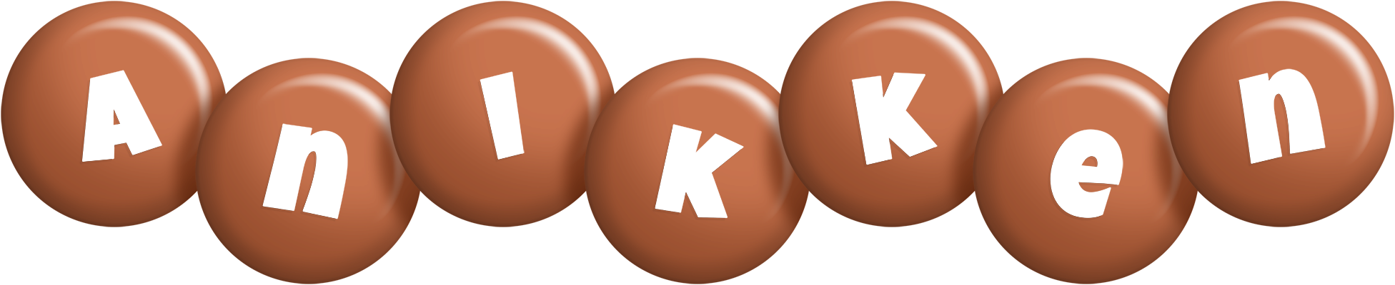 Anikken candy-brown logo