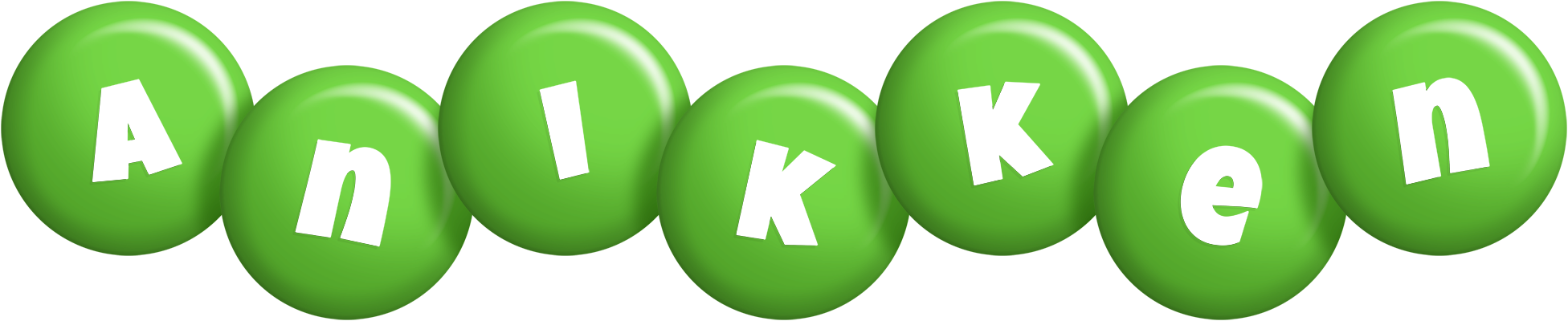 Anikken candy-green logo