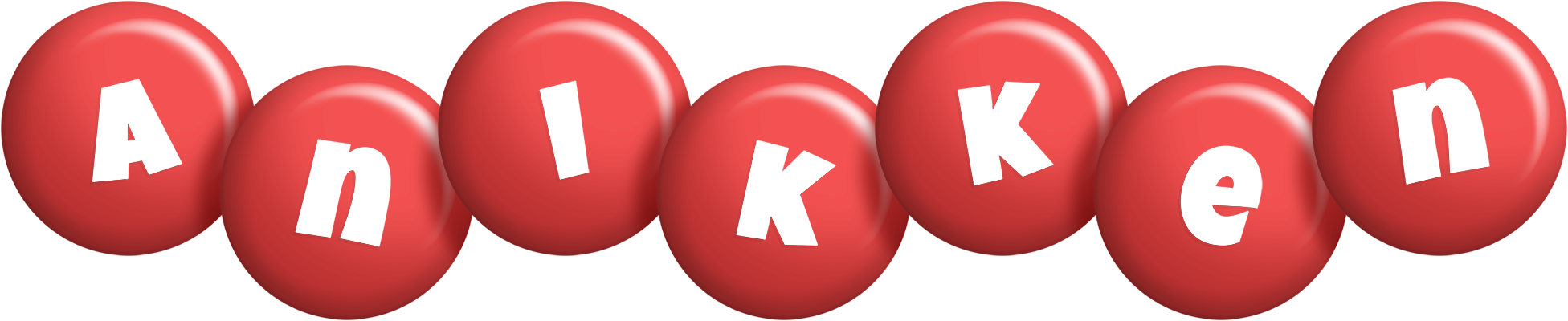 Anikken candy-red logo