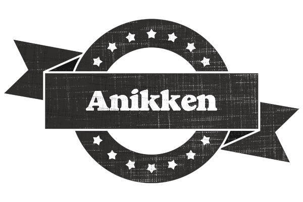 Anikken grunge logo