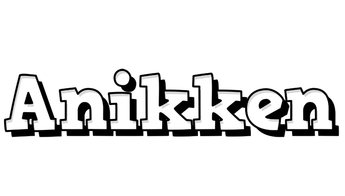 Anikken snowing logo