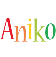 Aniko birthday logo