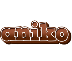 Aniko brownie logo