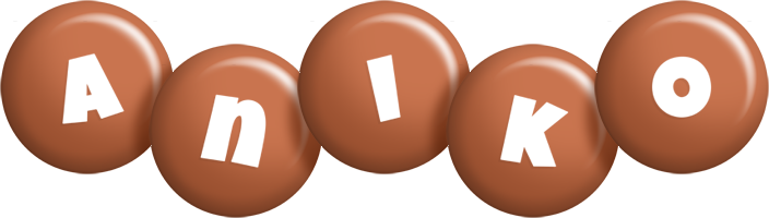 Aniko candy-brown logo